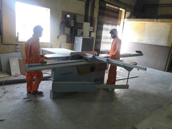 Austrian 7.5HP Heavy Sliding Table Panel Saw