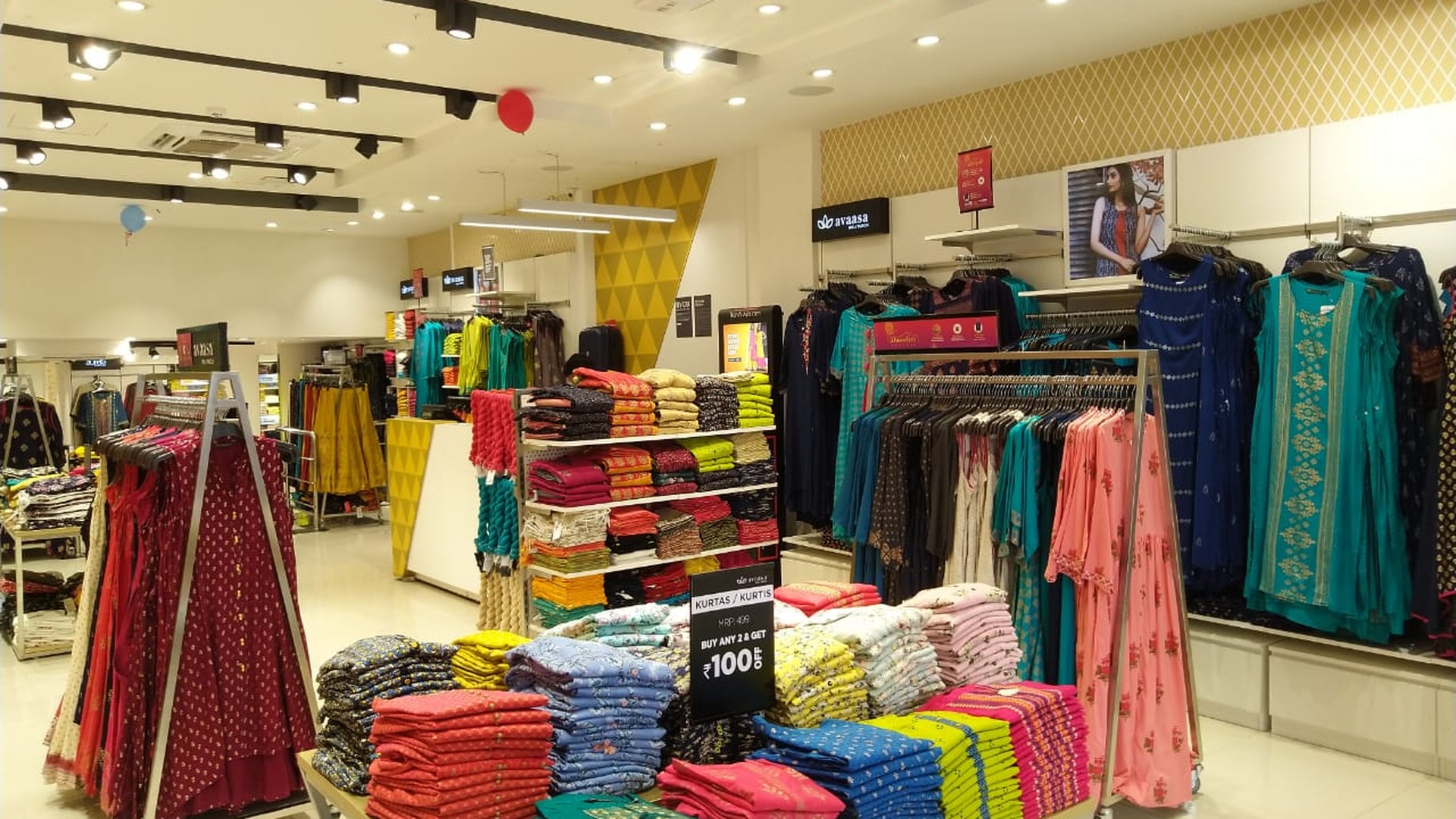 Apparel Floor Layout & Directional Signage