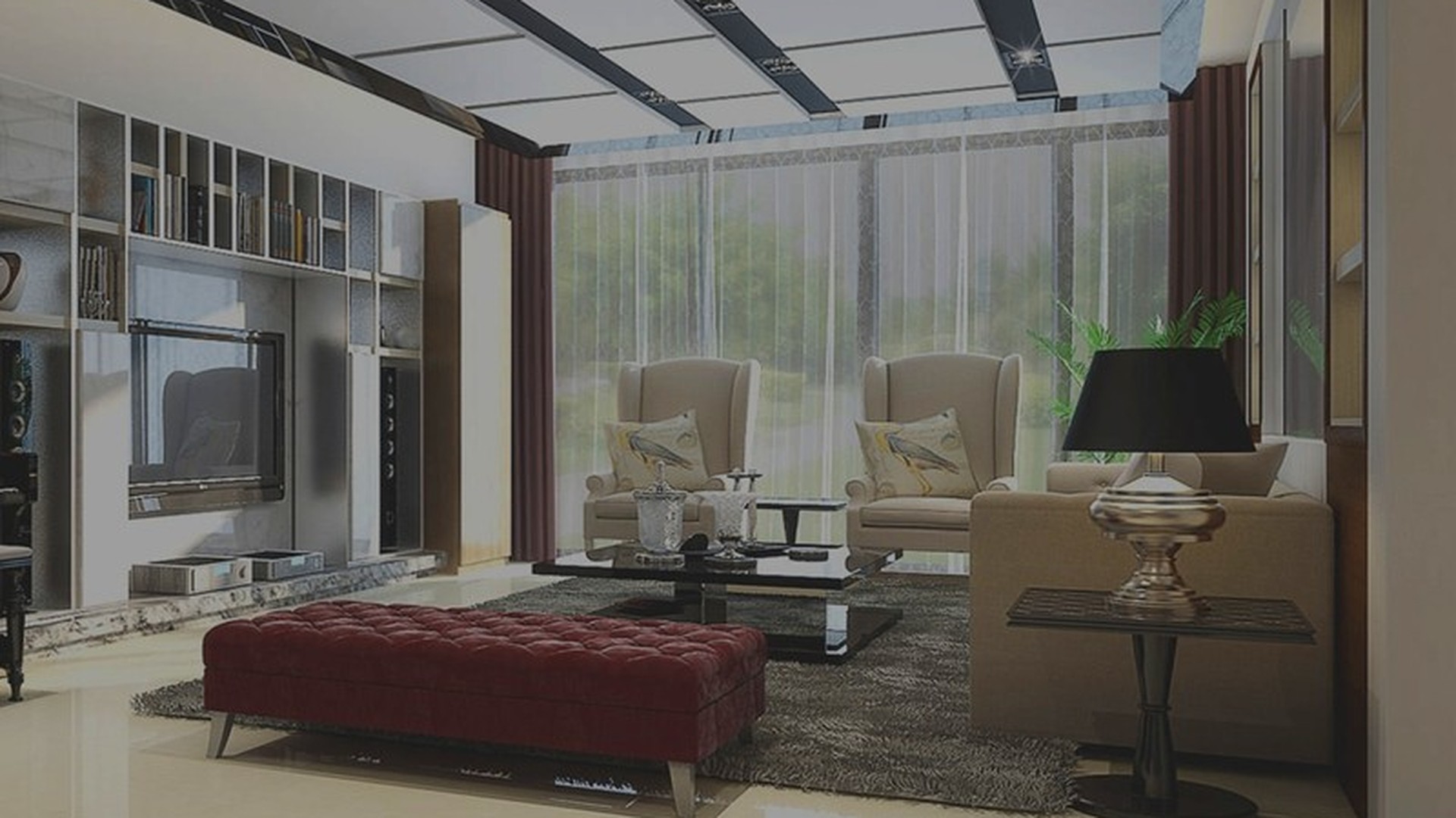 Double-Height Living Room & Grand Formal Lounge