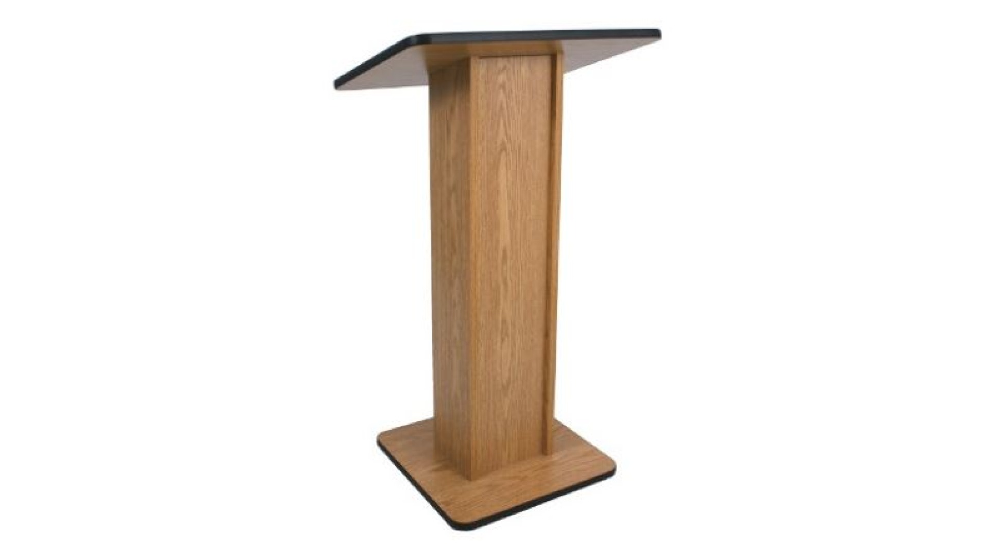 Classic Oak Wood Teacher Presentation Podium & Speech Lectern